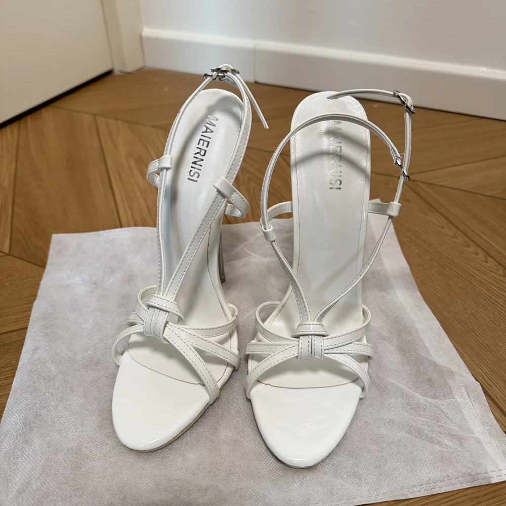 Customize 16cm Extreme Metal High Heels Stilettos Sexy Sandals Woman Pumps Pointed toe Catwalk T-stage Show Model Unisex Shoes
