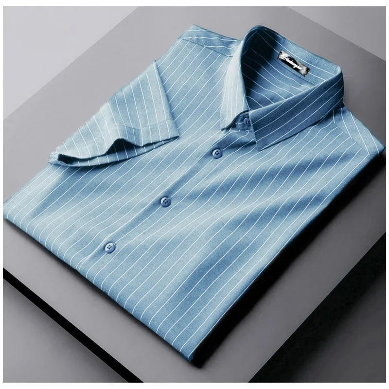 Red Men's Shirt Long Sleeve Slim Fit Business Suit Shirt Best Man Men's Large ropa clothing shirts for men