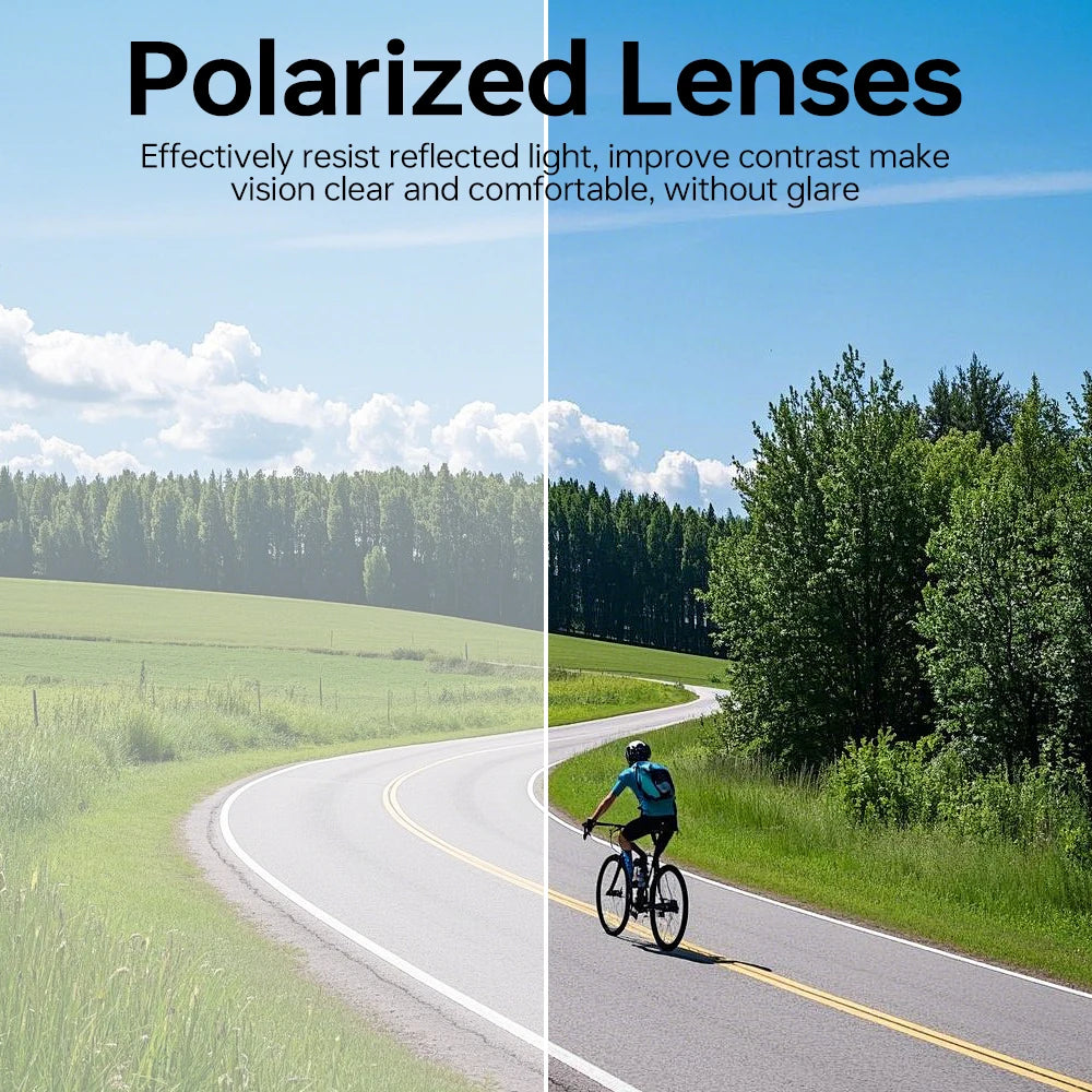 PHMAX Polarized Cycling Glasses Men's Woman Bike Bicycle Polarized Sunglasses 2026 MTB Road Racing Lightweight Flexible Goggle