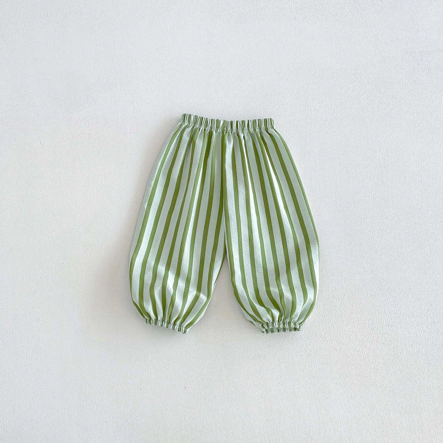 Child Casual Pants Trendy Striped Pants Outer Wear Baby Boys Fashion Spring Summer Clothes Infant New Style New Design Trousers