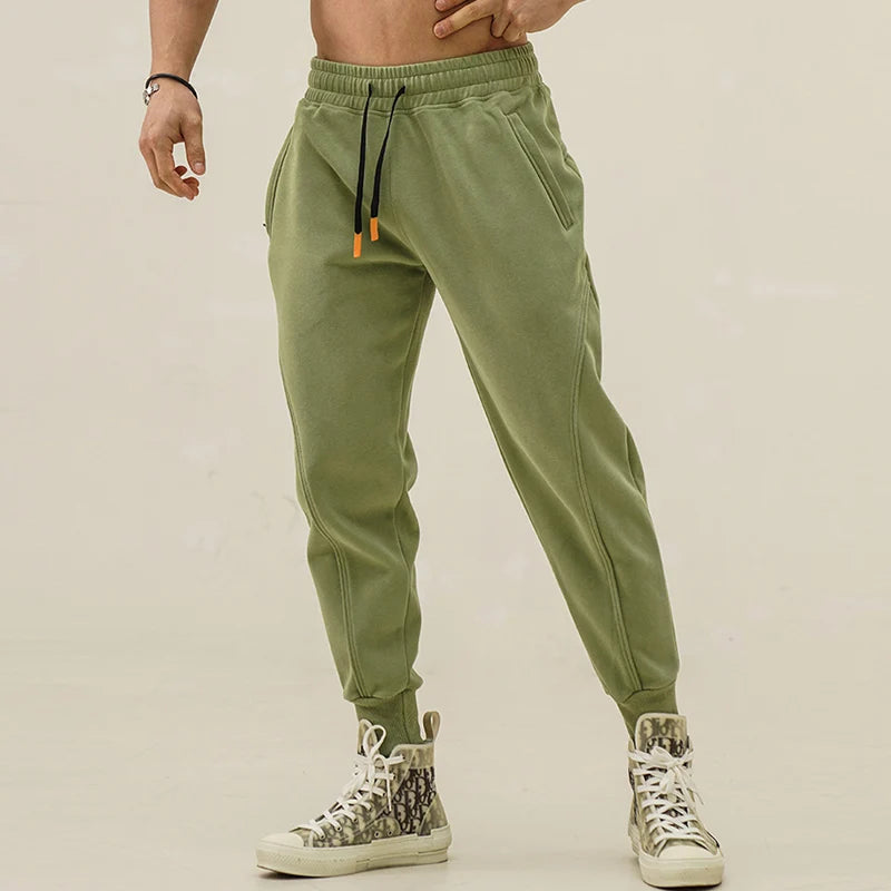 Men Casual Sport Pants Cotton Cargo Pants Trousers Men Jogger Training Gym Sweatpants Jogging Trackpants Men Clothing Streetwear