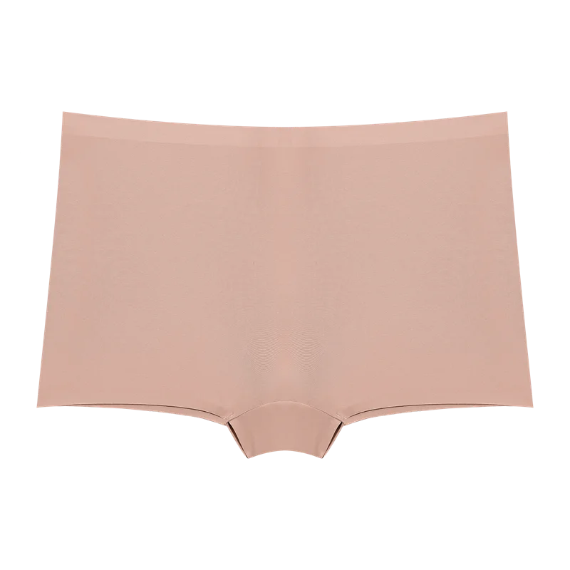 Women's Seamless Panties Sports Boxers Underwear Female Solid Color Comfortable Briefs Cozy Lingerie Intimate Underpants S-XL