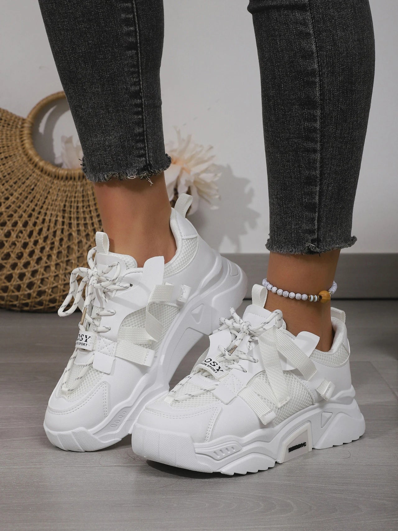New Purple Sneakers Women Platform Casual Shoes Women Sneakers Breathable Comfortable Thick Sole Sneakers Women Designer Shoes