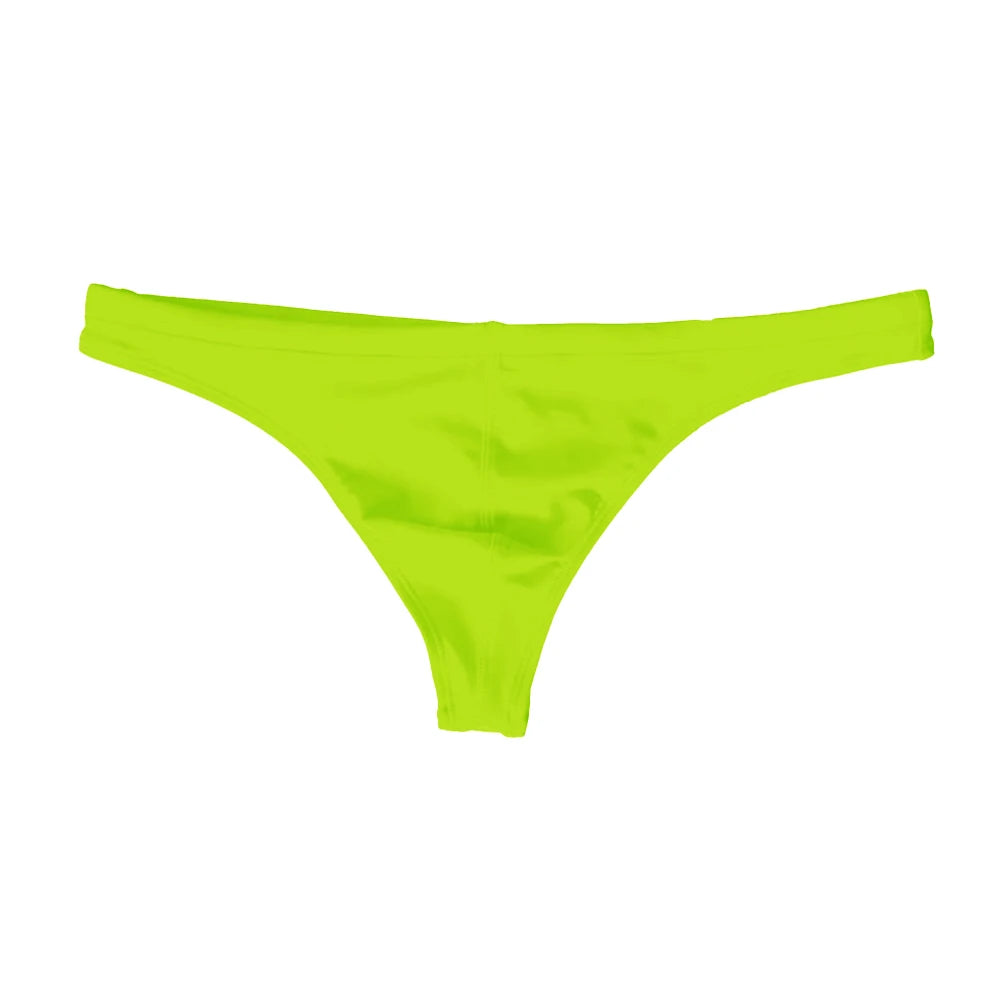 Sexy Mens Low Waist Men's Panties Swim Thong Beach Swimsuit Bikini Bathing Suit Swimwear Soft Underpants Men Brazilian Underwear