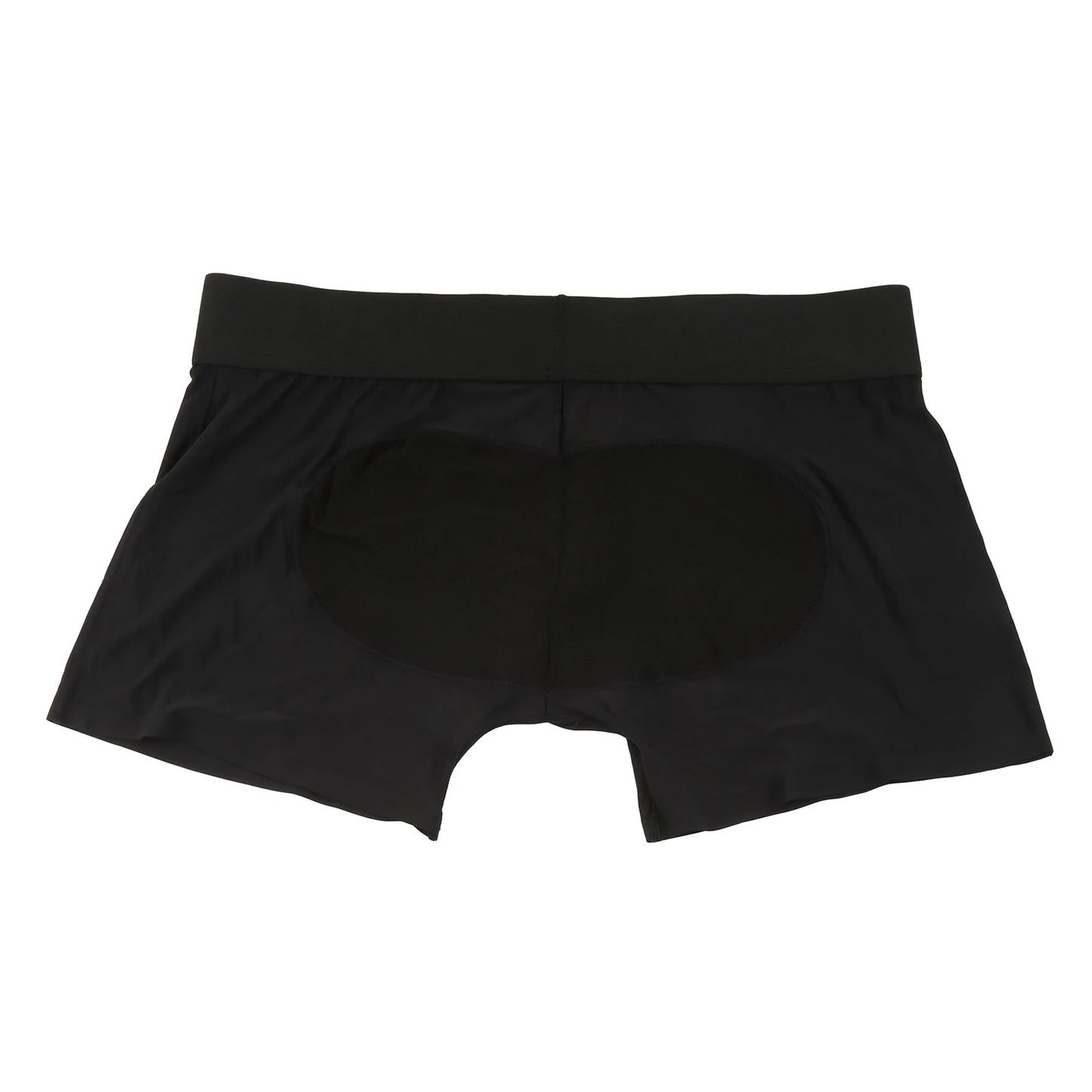 Sexy Mesh Penis Pouch Panties Ultra-thin Underwear Men Transparent Butts Boxer Shorts Heart-shaped Ice Silk
