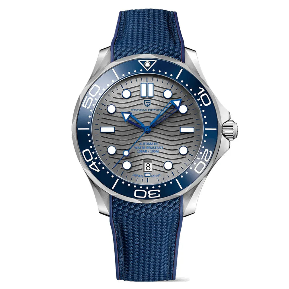 2026 New PAGANI DESIGN Gold Luxury Diving Mens Watches Automatic Watch For Men Mechanical Wristwatches AR Sapphire Ceramic Bezel