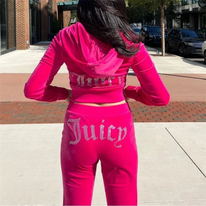 Fashionable Women's Casual Sportswear Set Hoodie Pants Tracksuit Comfortable Breathable Spring Seasonal Clothing