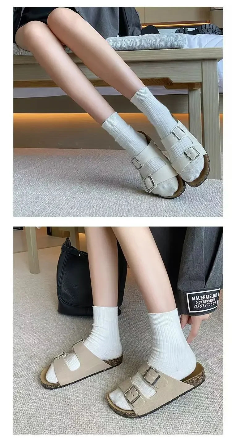 Fashionable modern men's and women's sandals are comfortable and versatile for summer, beach, and outdoor use