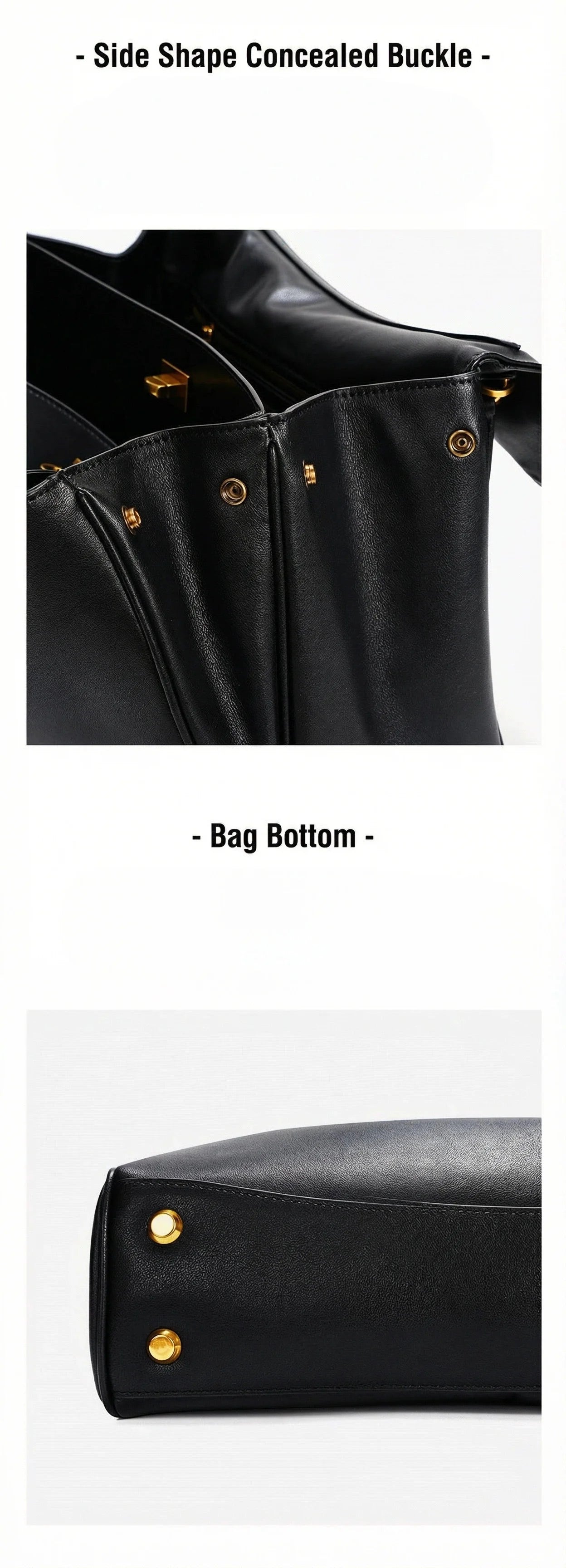 2026 large Genuine leather shoulder bag armpit top layer cowhide large capacity women's commuting high-end tote bag