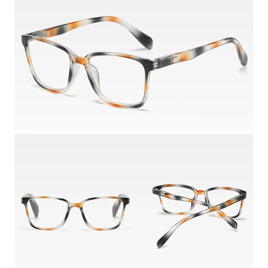 New  Women Reading Glasses Retro Man Eyewear Fashionable Presbyopia Hyperopia Glasses Men Eyeglasses+1.0+1.5+2.0+2.5+3.0+3.5+4.0 BAZAARHUBO