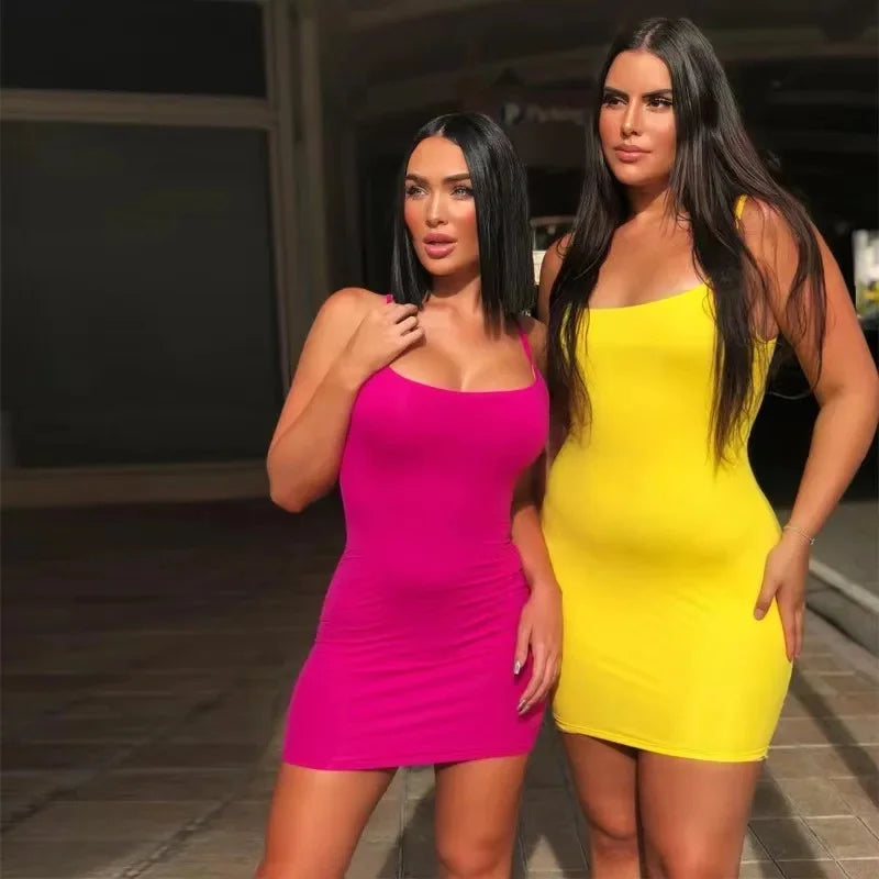 Sexy Tight Women's Dress Club Outdoor Beach Party Skirt Strapless Polyester Fiber Mini Dress Regular Waistline