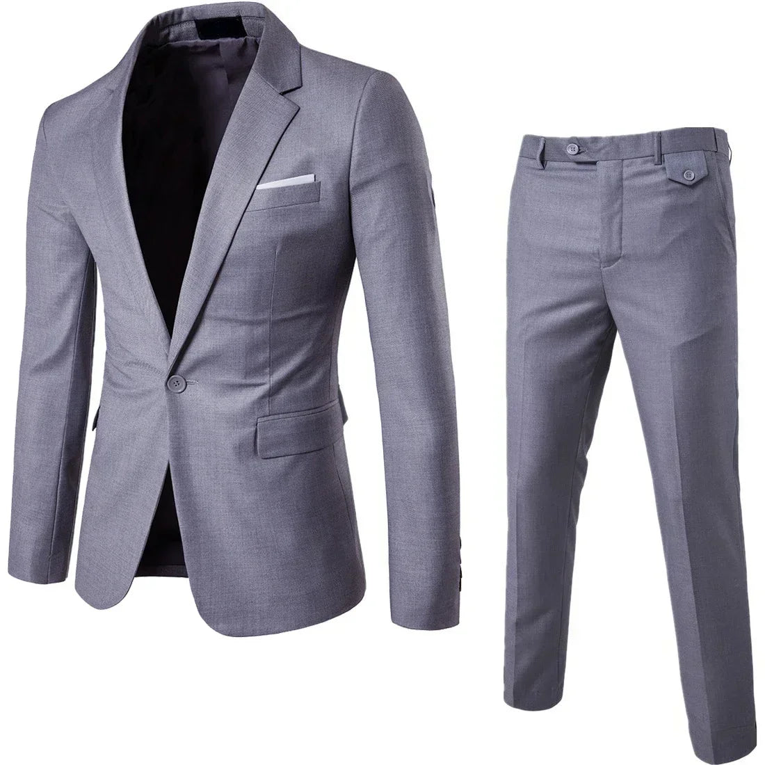 Elegant Suits For Men Wedding 3 Pieces 2 Set  Fashion Classic Full Jackets Vest Pants Blazers Outfit 2024 Formal Costume