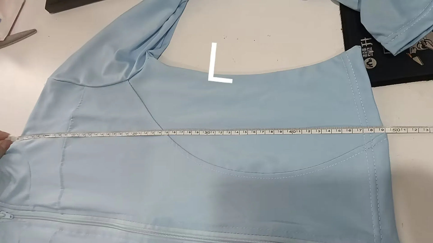 Yoga Jacket High Elastic Tight Quick Dry Sports Jacket Slim Fit Running Gym Top Workout Shirt for Women