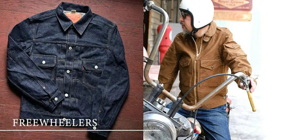 FREEWHEELERS 1951s Vintage Textured 507XX 14oz Indigo Denim Jacket