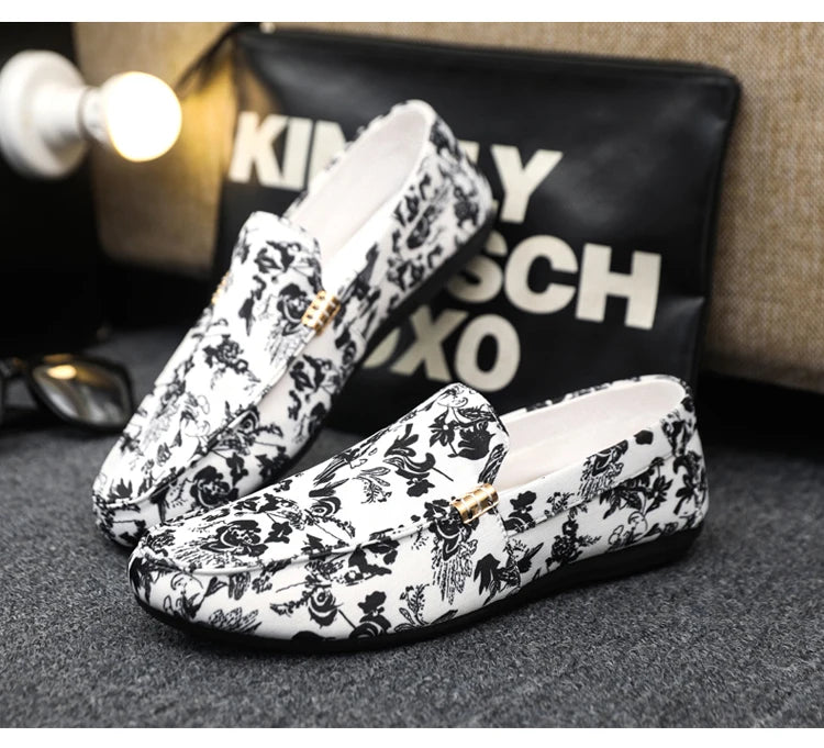 2026 Summer New Arrival Men's Chinese-Style Casual Shoes Minimalist Chinese-Style Loafers Retro-Chic Driving Shoes Work Shoes