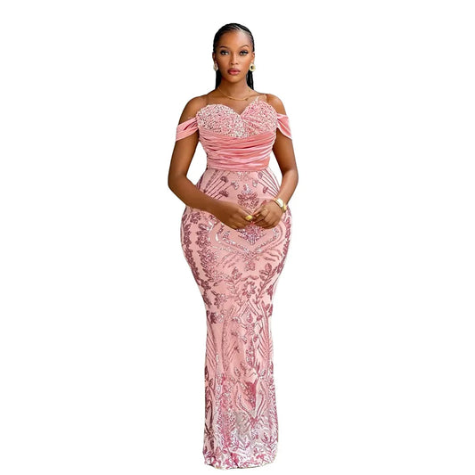 African Dresses For Women Muslim Fashion Abayas Boubou Dashiki Ankara Outfits Evening Gown Dubai Kaftan Abaya Robe Marocaine