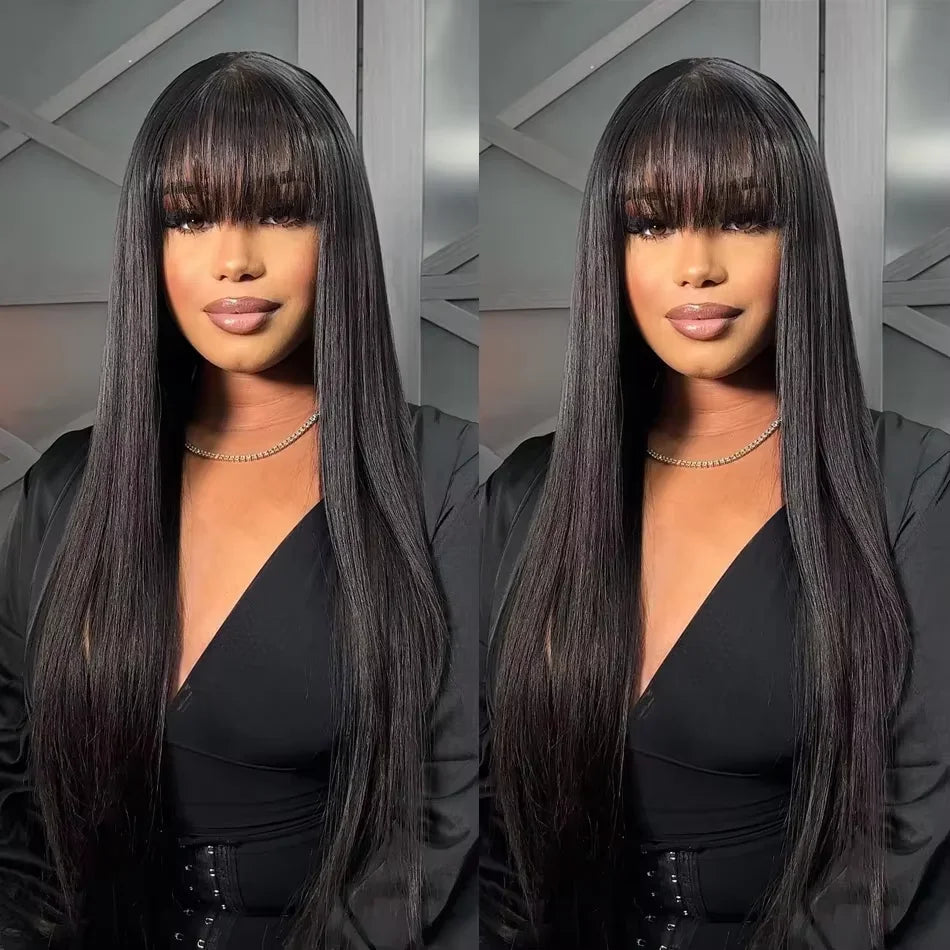 HD Bone Straight 13x6 13x4 Lace Front Human Hair Wig Transparent Brazilian Remy 36 Inch Human Hair Lace Frontal Wig For Women