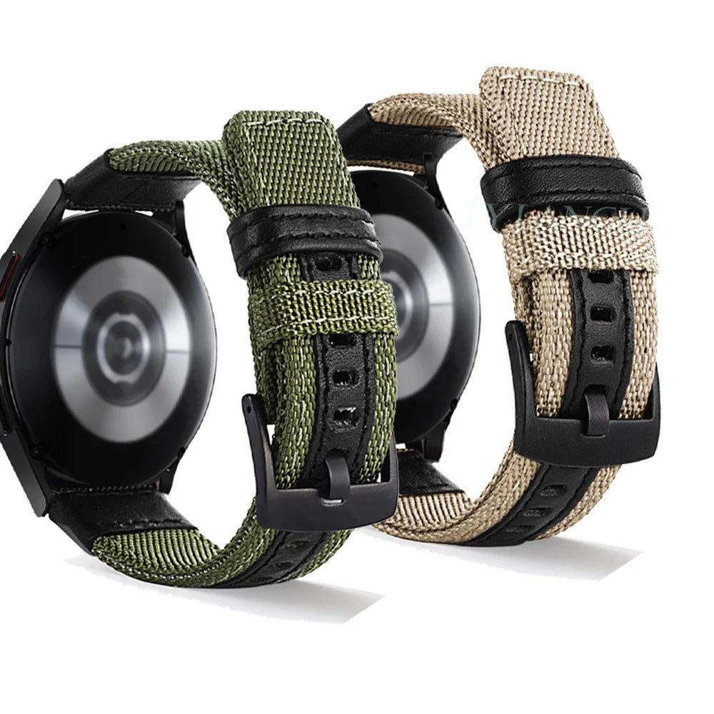 Nylon Leather Strap for For NORTH EDGE APACHE-46 Watchband Belt Replacement Accessorie