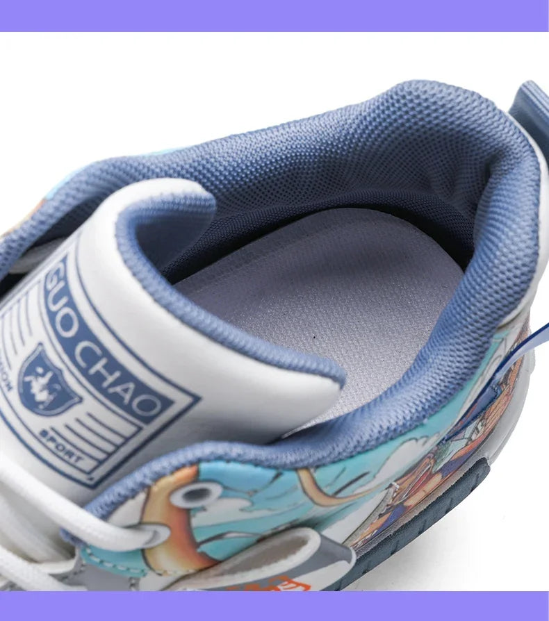 Men Running Shoes High Top Anime Shoes Comfortable Casual Sneakers Men Skateboard Big Size Tenis Masculino Footwear Male