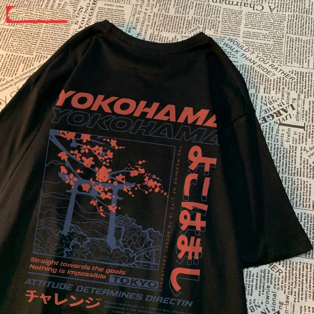 Summer Women T-Shirts Japanese Style Letter Printing Short Sleeve Breathable O-Neck Tops Casual Female Clothes