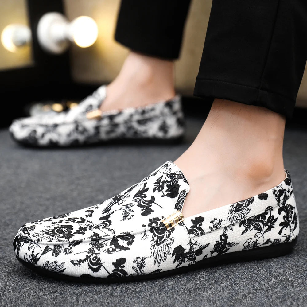 2026 Summer New Arrival Men's Chinese-Style Casual Shoes Minimalist Chinese-Style Loafers Retro-Chic Driving Shoes Work Shoes