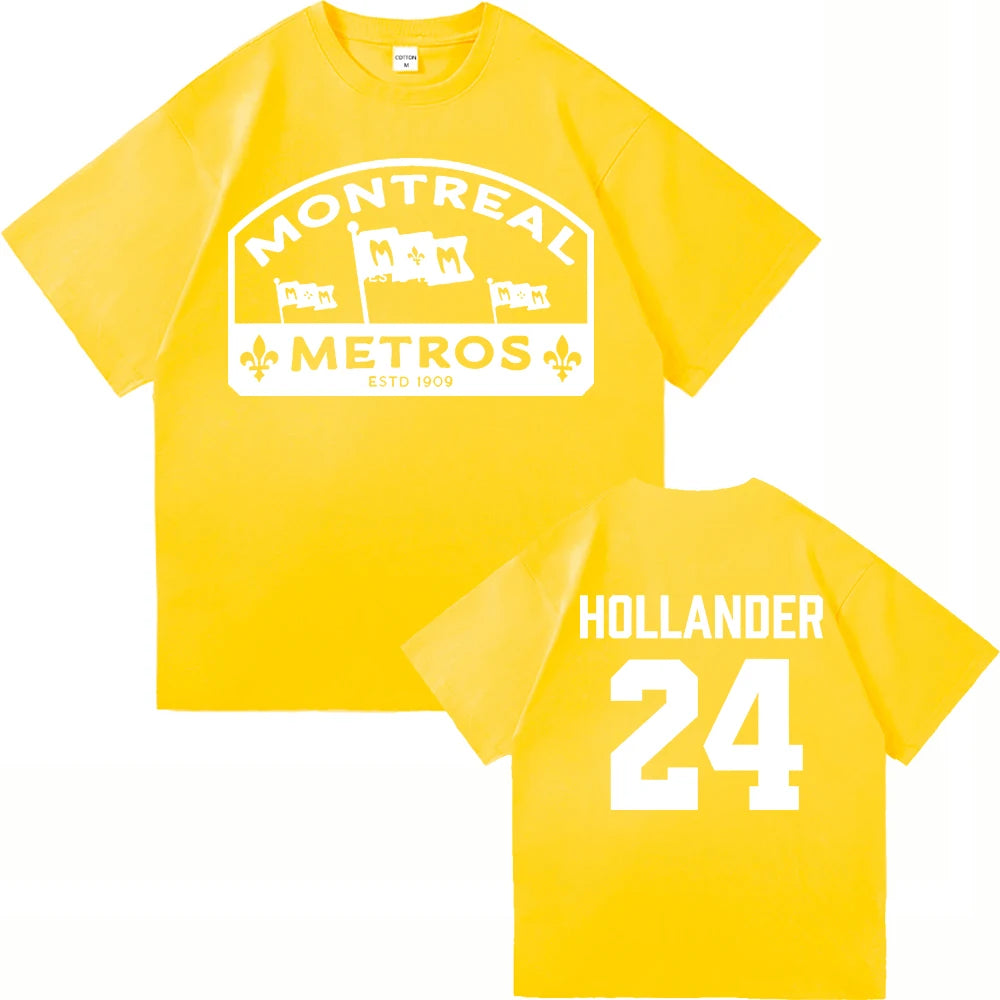 24 Hollander Montreal Voyageurs ClubT Shirt Fashion Men/Women TV Heated Rivalry Ilya Rozanov 81 T-Shirt High Quality Tees Shirts