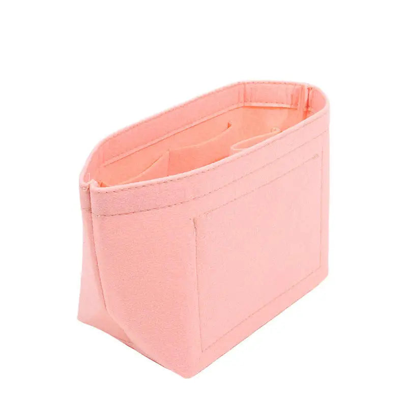 Multi-Pocket Felt Insert Bag Organizer Makeup Organizers Liner Perfect for Women Handbags Bucket Bag Bag Accesories Cosmetic Bag