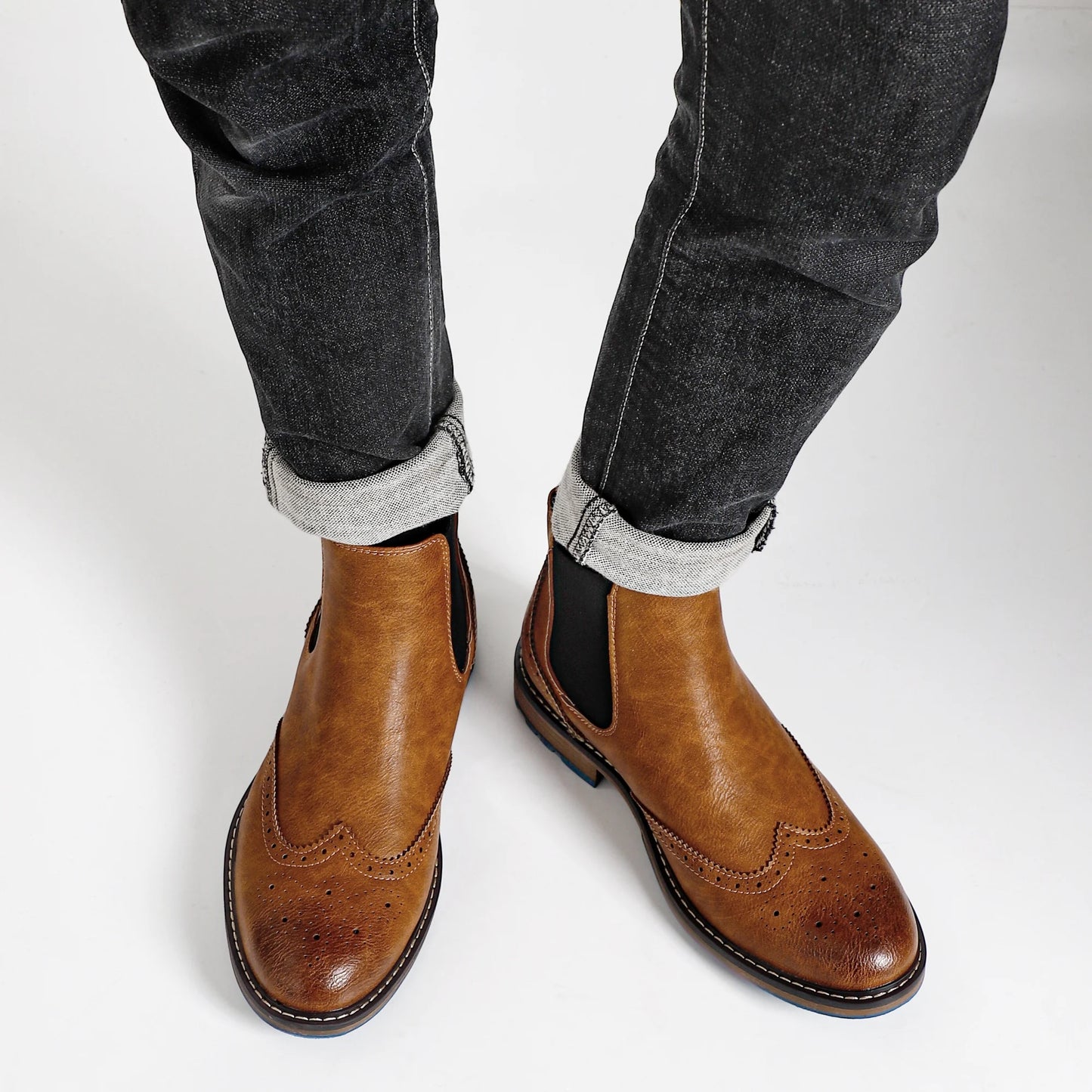 Size 8~13 Ankle Boots For Men Classical Men Boots Fashion Comfortable