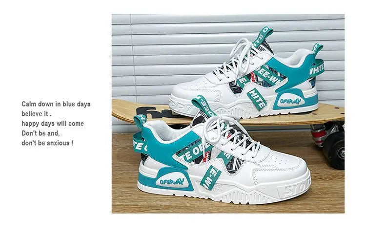 Skateboard Mens Shoes Summer Sneakers Leather Casual Fashion Outdoor Running Sports Hiking Tennis Platform Designer Luxury