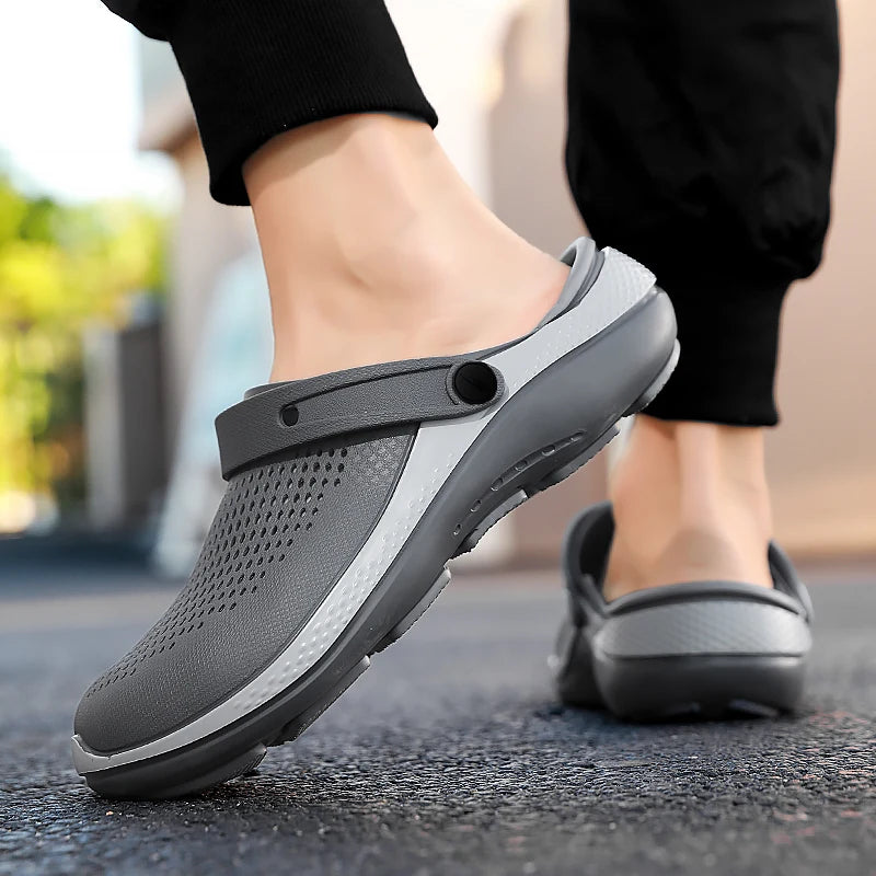 Men's Summer Outdoor Non-Slip Wear-Resistant Sandals for Outdoor Sports and Beach Large Size Sandals