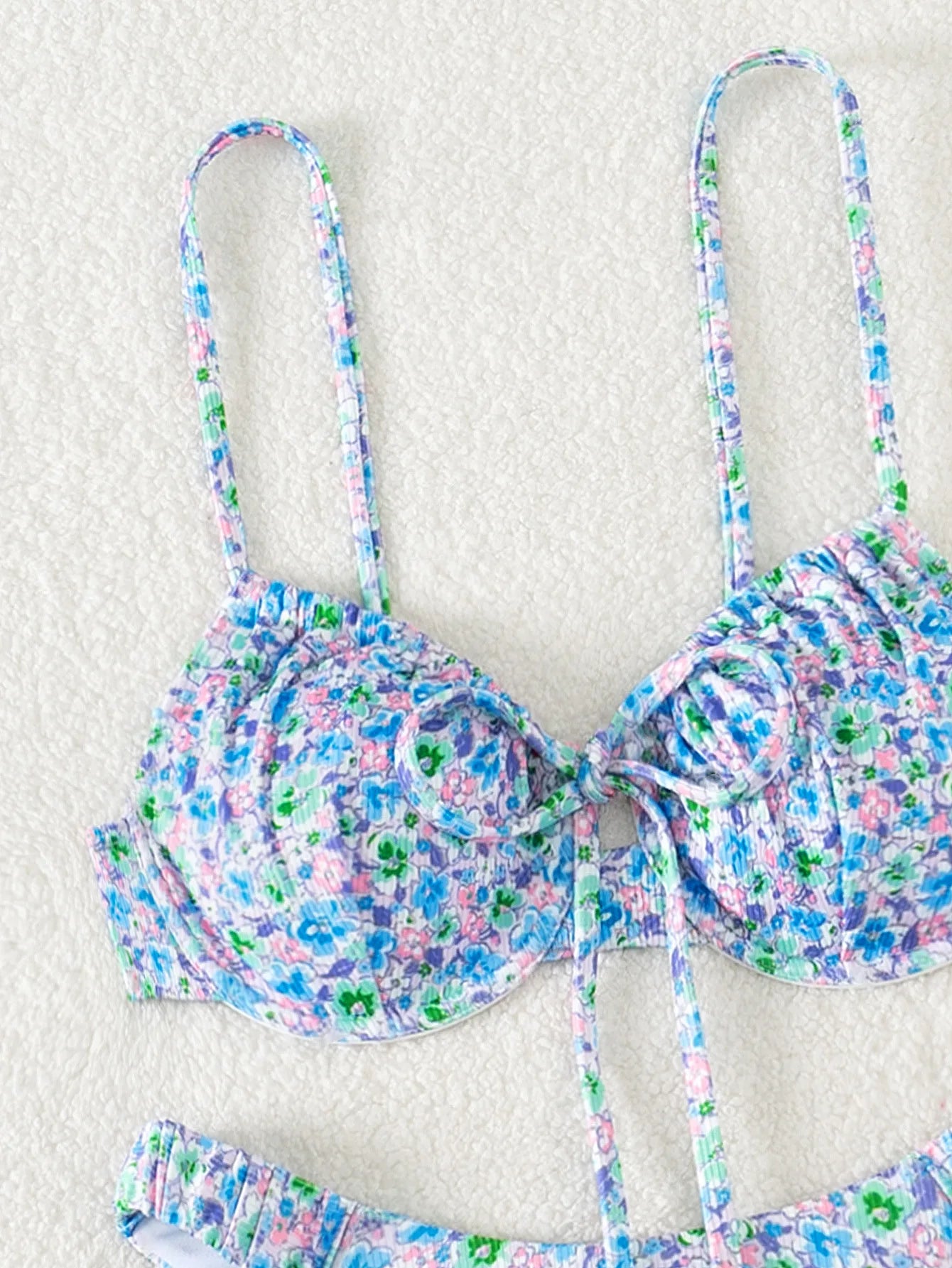 Floral Print Bathing Suit Brazilian Biquinis Swimming Suit for Women 2025 New Summer Bikini Micro Swimsuit Sexy Swimwear Bather