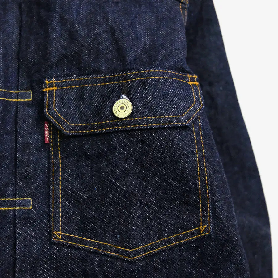FREEWHEELERS 1951s Vintage Textured 507XX 14oz Indigo Denim Jacket