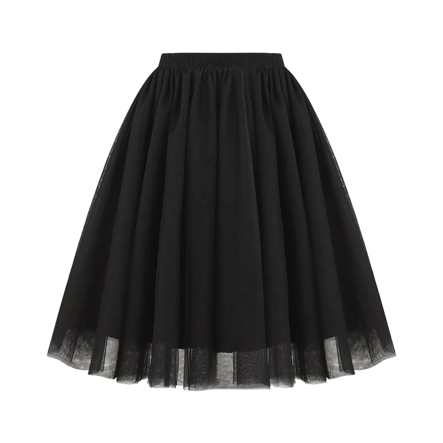 Tutu Skirt For Women 50s Skirt Retro Party Tulle Ballet Rockabilly Petticoat Underskirt Dance Dress Cosplay Mesh Skirt