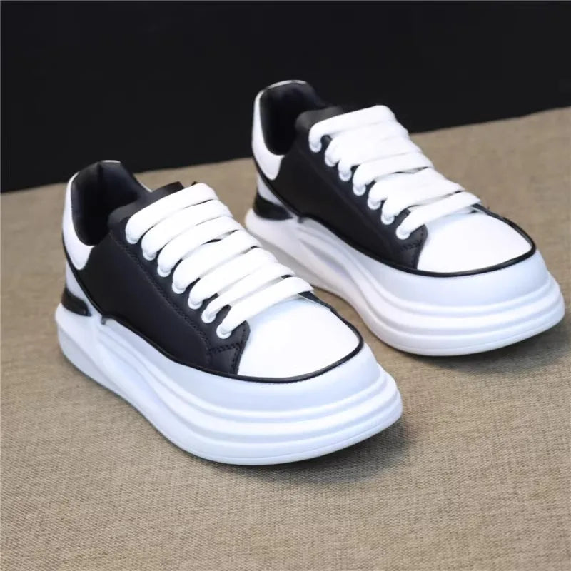 Brand men's shoes 2024 autumn lace-up couples casual sports shoes trendy sneakers luxury sports tennis shoes running shoes