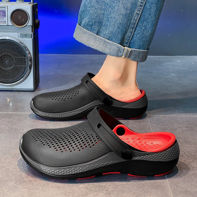 Men's Summer Outdoor Non-Slip Wear-Resistant Sandals for Outdoor Sports and Beach Large Size Sandals