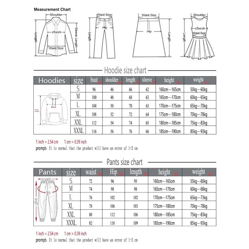Autumn and winter men's sweatshirt set, fashionable and casual set, windproof thickened men's sportswear and pants 2-piece set
