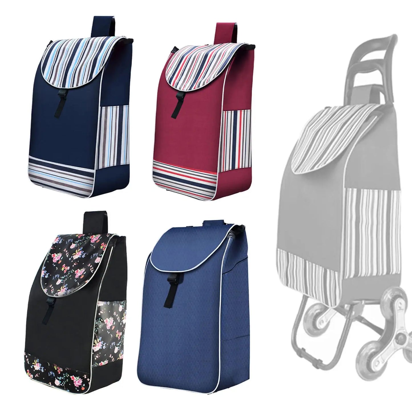 Portable Shopping Trolley Bag for Easy Organization at Home and On the Go