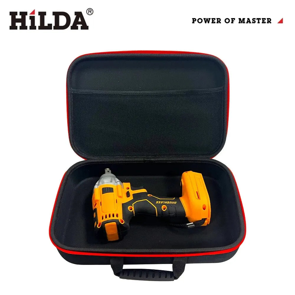 HILDA Large Capacity Tools Bag 3-size Available With Red Edges Tools Waterproof Tool Bags Electrician Hardware Tools Bag