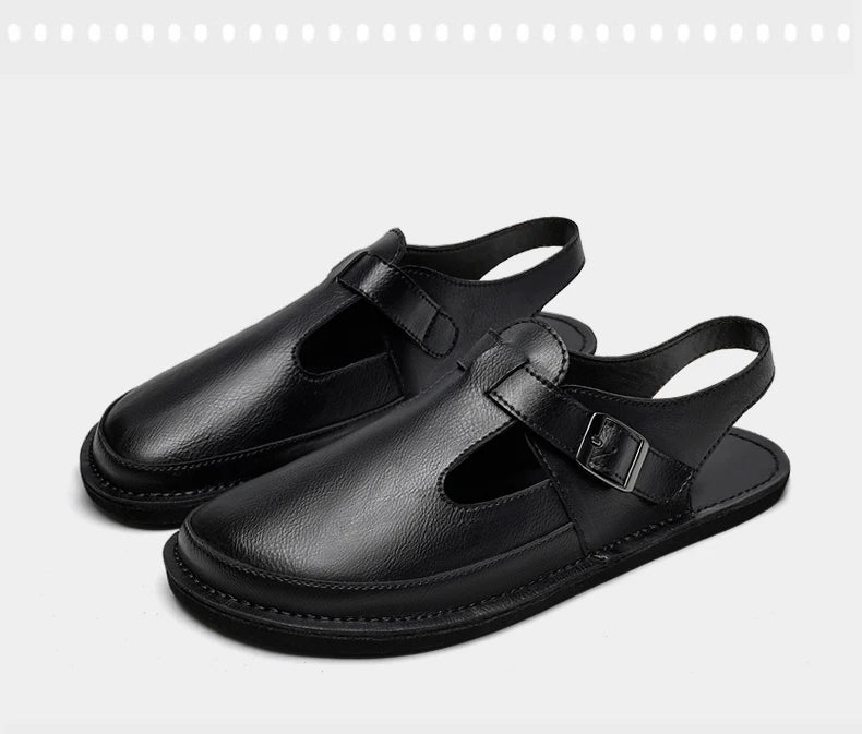 Summer Men'S Sandals Comfortable Lightweight Fashionable Sandals Outdoor Casual Slippers Oil Resistant Waterproof Home Sandals