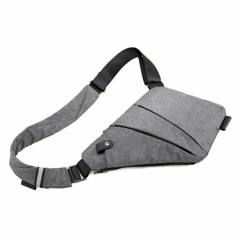 New Multifunction Chest Bags Anti Theft Single Crossobdy Bags for Men Waterproof Male Cross Body Messenger Bag Fanny Pack Sac