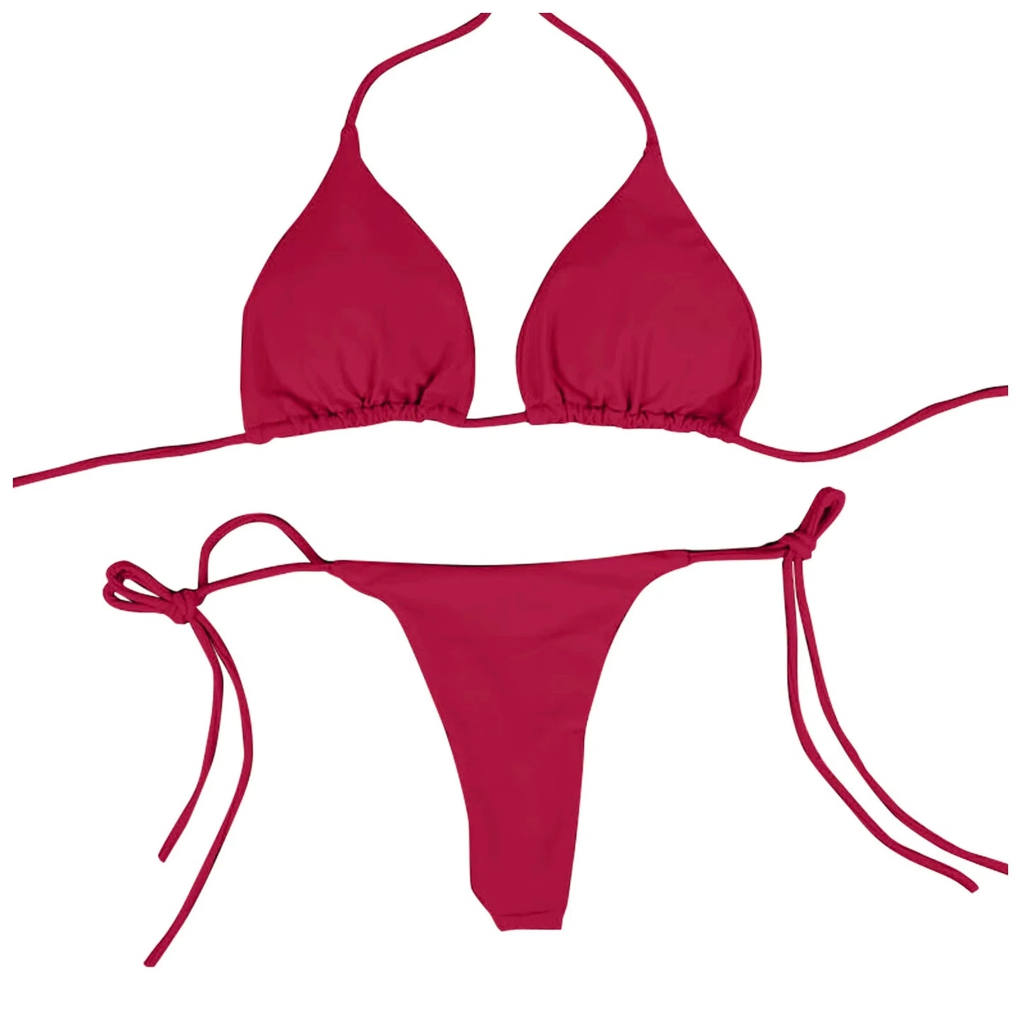 Sexy Bikinis Set Summer Brazilian Swimsuit Women Bra Thong Two Pieces Swimwear Beachwear Bathing Suit Beachwear Swimsuit Women