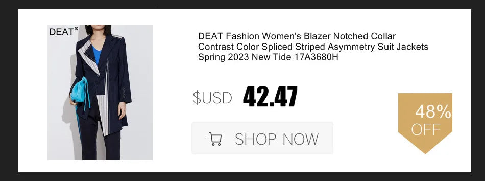 DEAT Fashion Women Blazer Notched Collar Long Sleeves Single Button 3D Love Rivet Decoration Suit Jackets Autumn 2025 New 7AB858