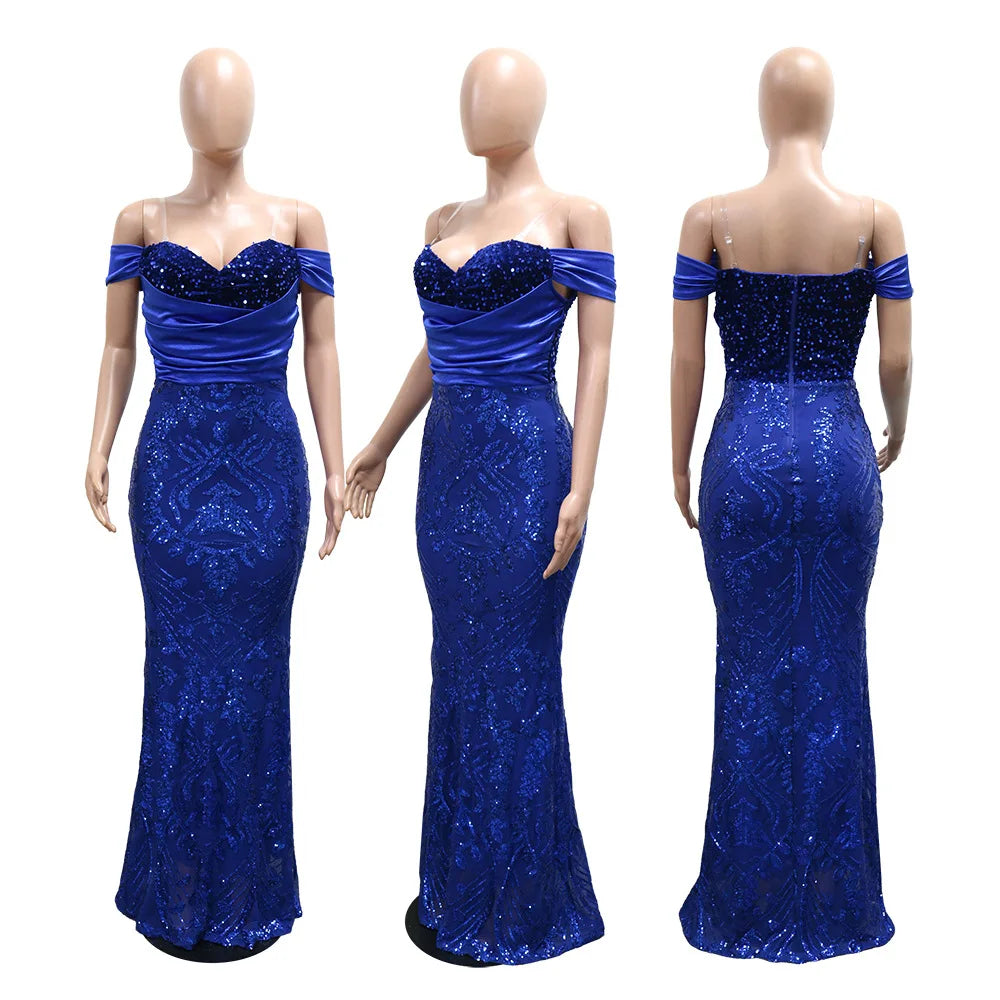 African Dresses For Women Muslim Fashion Abayas Boubou Dashiki Ankara Outfits Evening Gown Dubai Kaftan Abaya Robe Marocaine