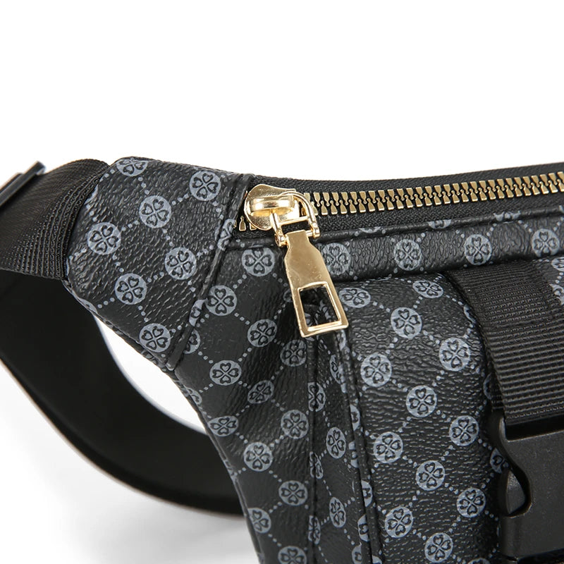 Men's Multi Functional Waist Bag Lightweight Sports Cycling Fanny Pack Small Shoulder Bags for Man Belt Pouch Chest Bags Male