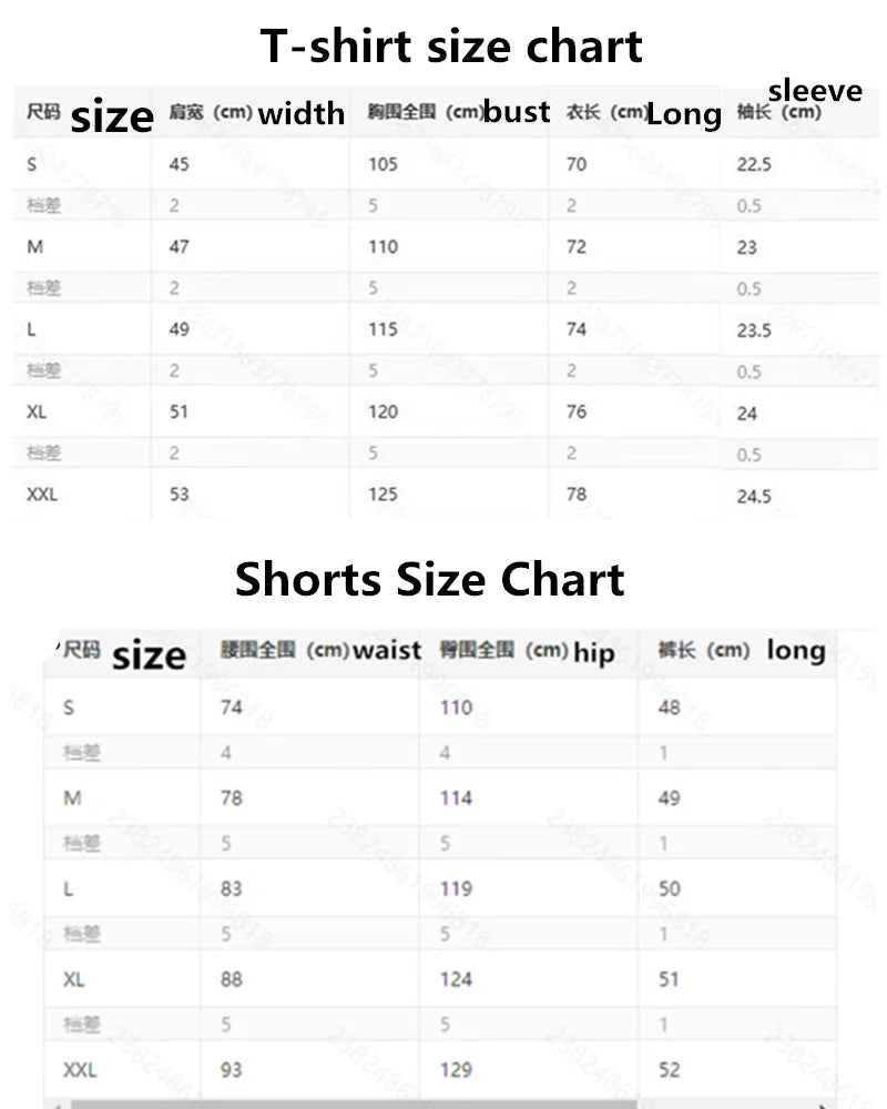 Summer Fashion Trendy Casual Sports Two Piece Set Youth Men's Short sleeved T-shirt+Shorts Set