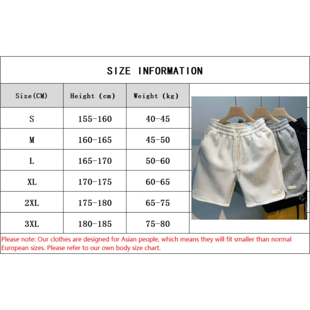 2026 men's summer fashionable casual shorts, running sports pants, hip-hop style, suitable for both men and women, size S-3XL