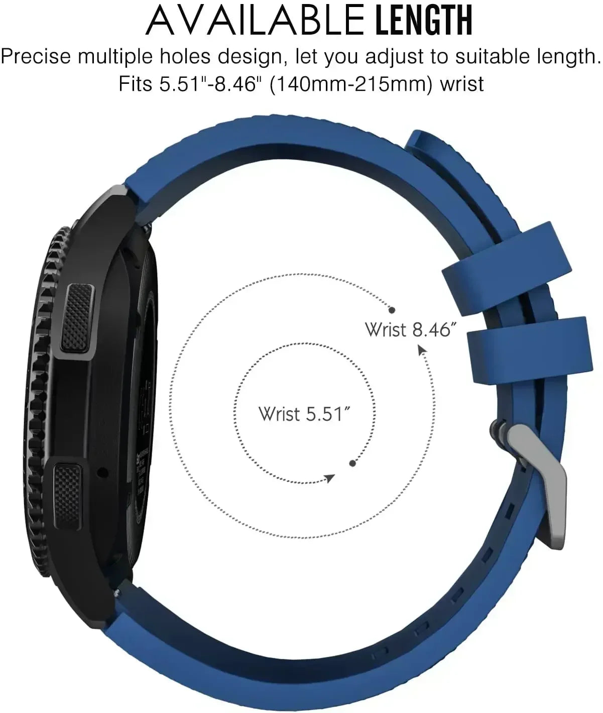 22mm Silicone Strap For New C20 Pro Smart Watch Wristband Bracelet Band For Zeblaze Btalk 3 Plus/Ares 3 Pro/Vibe 7 7 Pro 7 Lite