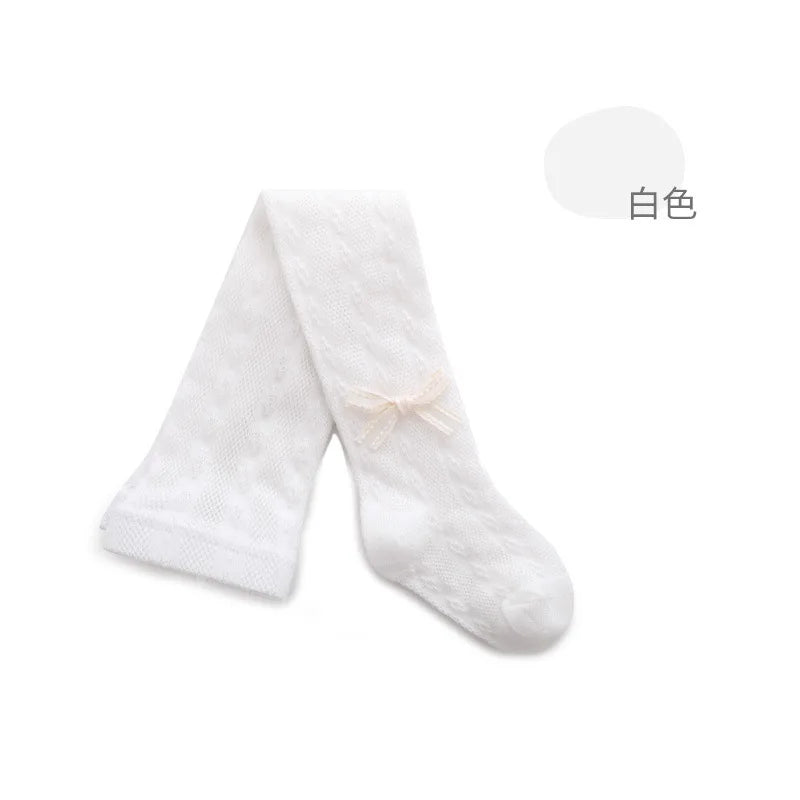 0-8Y Infant Boys Girls Summer Mesh Thin Pantyhose Soft Cotton Toddler Baby Tights Newborn Kids Breathable transparent Stockings