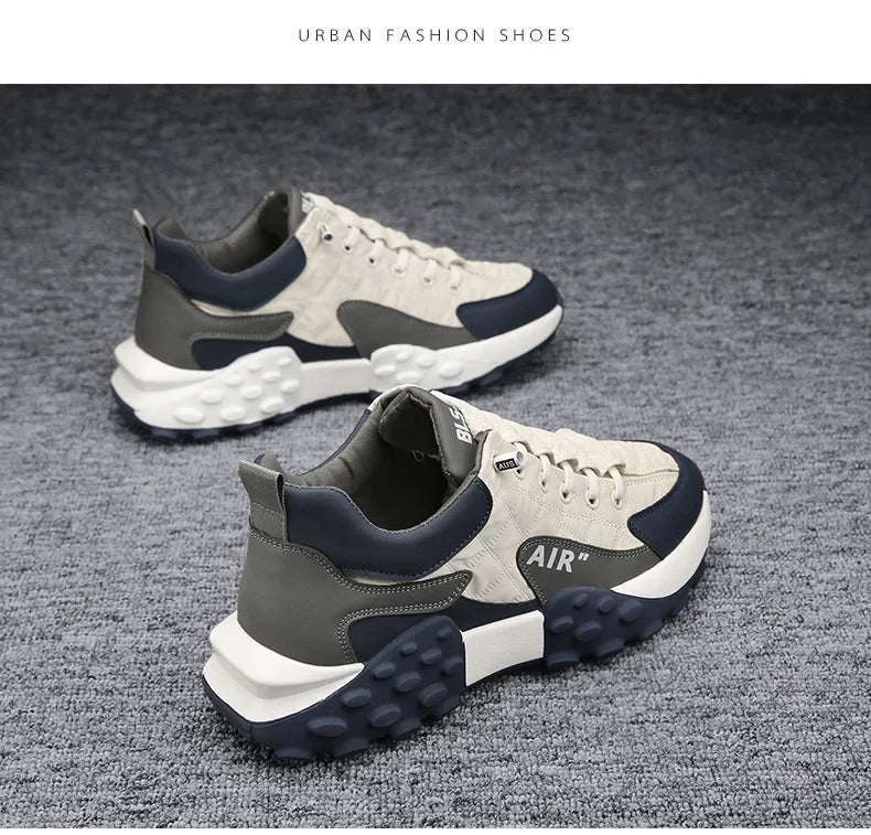 Hot Sale Men's Running Shoes High Quality Sneakers Fashion  Breathable Mens Vulcanized Shoes Outdoor Platform Men Casual Shoes