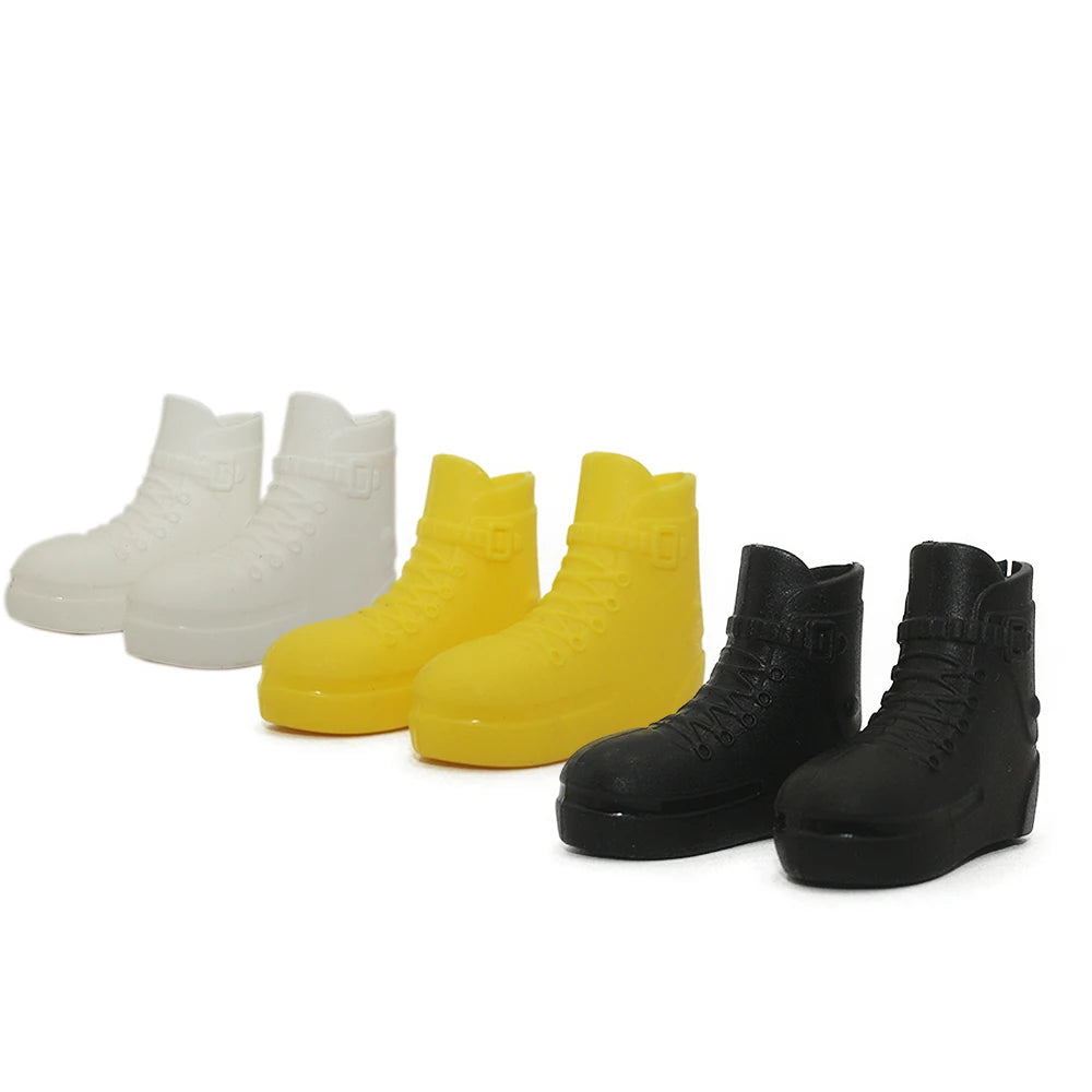 NK MIx 1/6 Doll Shoes Clothes 12 Inch Man Dolls Accessories 30CM Princess Doll Boots Fashion Leather Sneaker Slipper Gfit Toy JJ